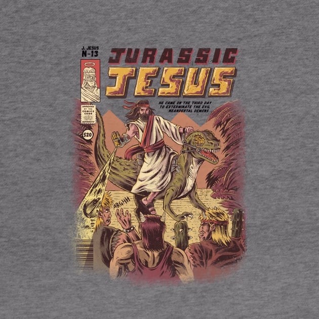 JURASSIC JESUS by Ilustrata